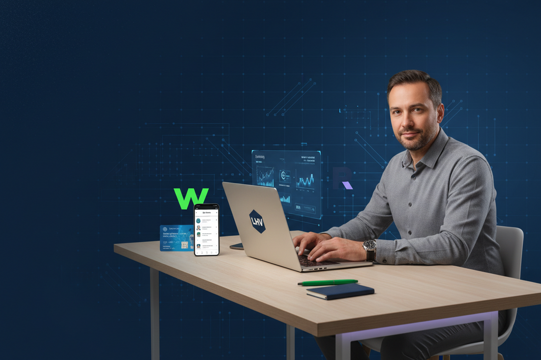 Banking for Your Estonia e-Resident Company: Wise, LHV & Revolut Guide for NRIs 2025
