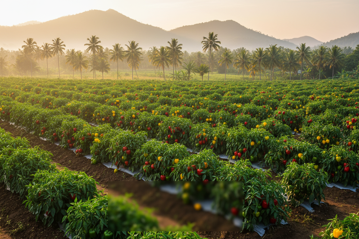 Capsicum Farming in Kerala 2026 — Subsidies, ROI & Complete Guide