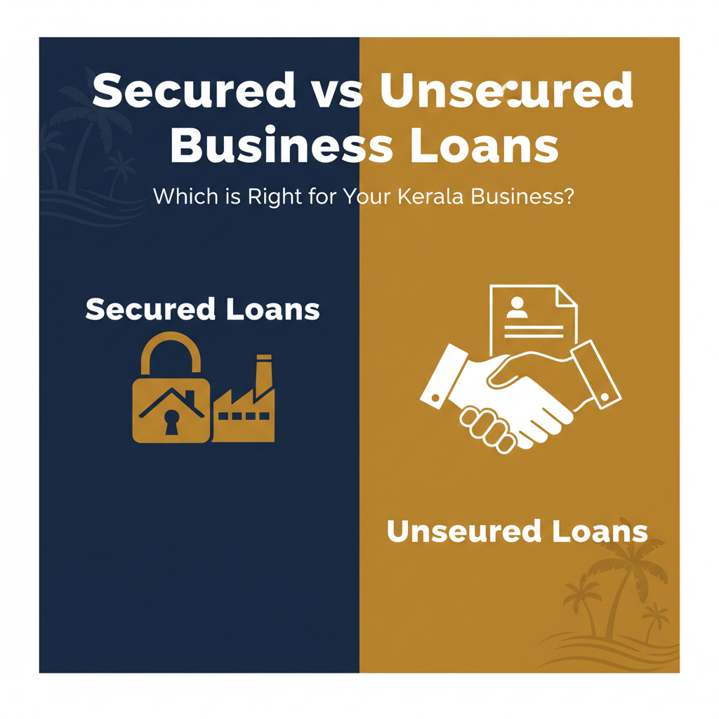 Secured vs Unsecured Business Loans: Which is Right for Your Kerala Business?