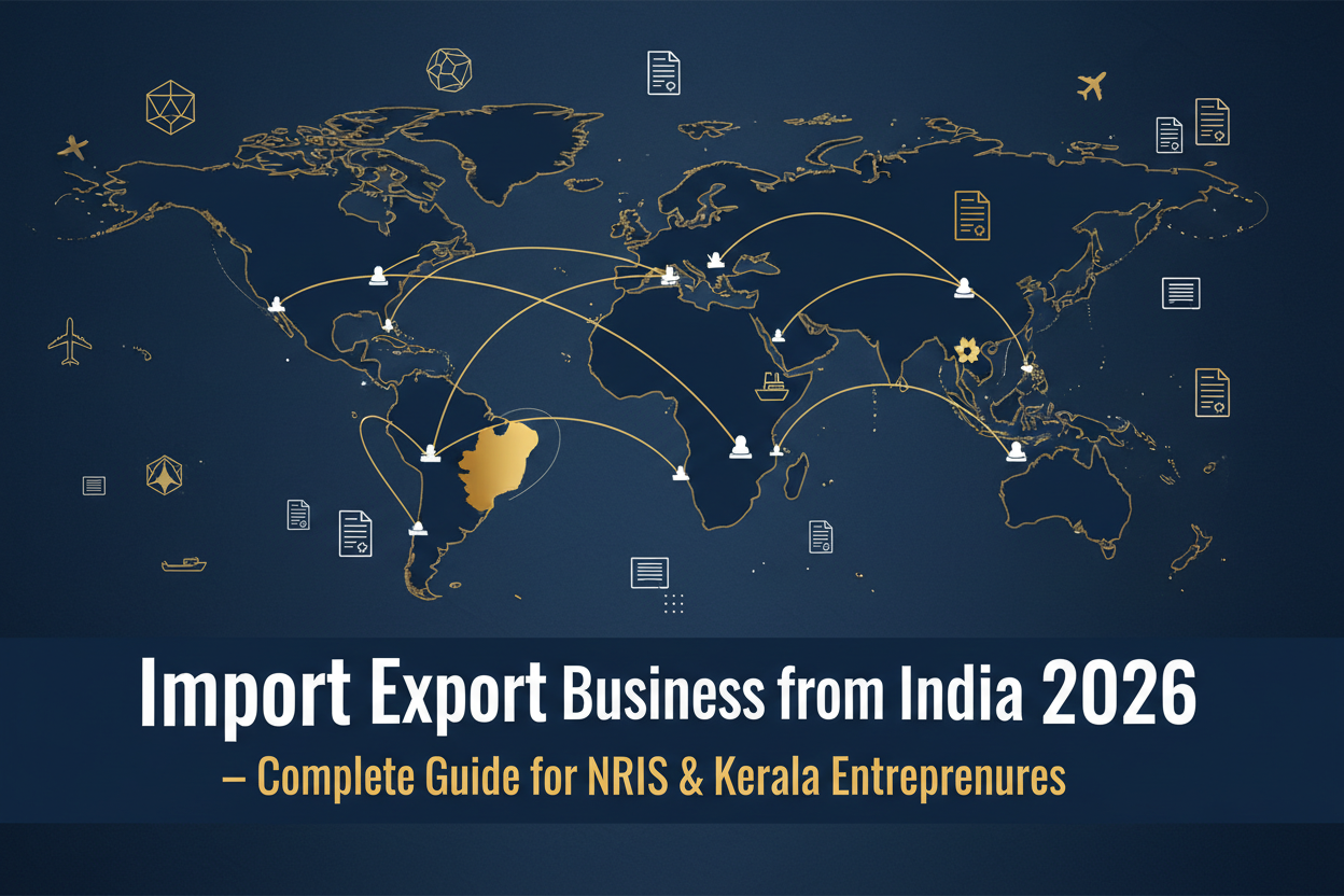 Import Export Business from India 2026 — Complete Guide for NRIs & Kerala Entrepreneurs