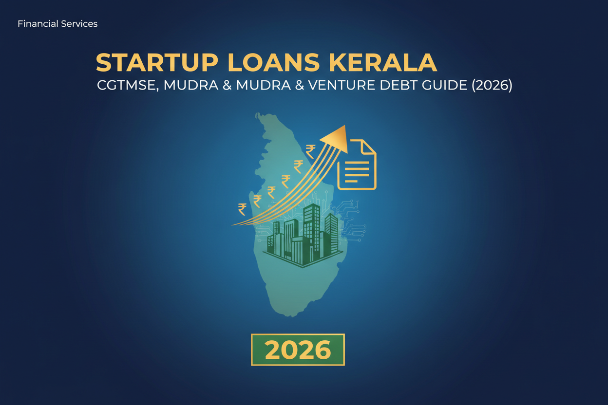 Startup Loans Kerala: CGTMSE, MUDRA & Venture Debt Guide (2026)