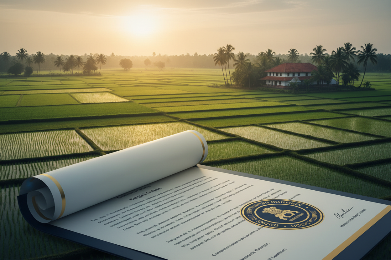 Farm Land Leasing Laws in India & Kerala 2026 — Complete Legal Guide