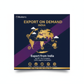 Export on Demand India — Blueberry Label